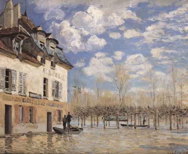 Alfred Sisley Flood at Port-Marly